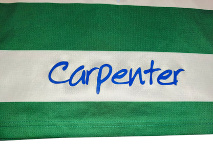 Nike VSK Västerås SK Sweden Football Shirt Jersey #21 Carpenter Green White Men'