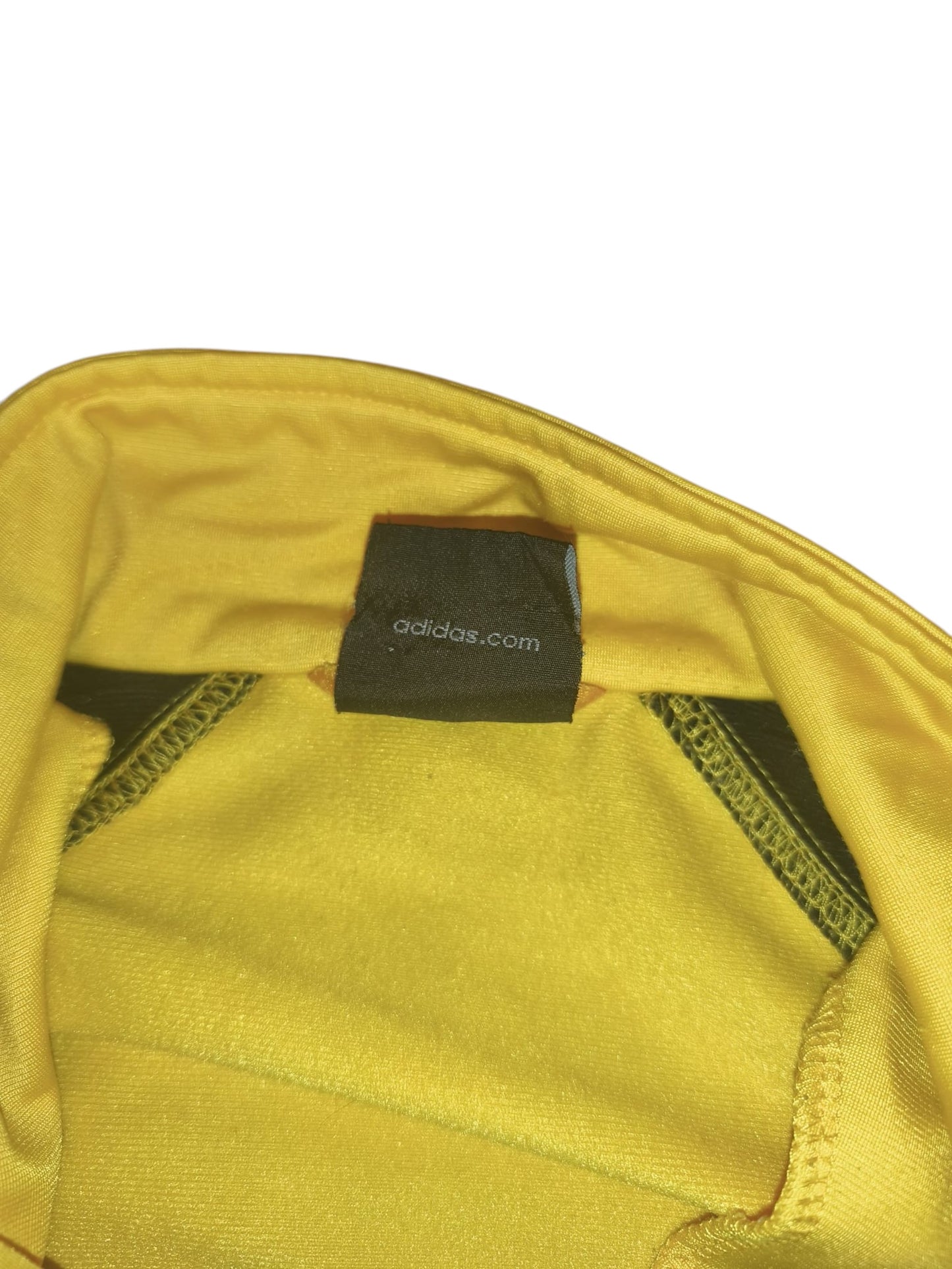 Vintage 2002 Adidas Åsbro GoIF Golf Magic Track Jacket Yellow Black Men's Size M