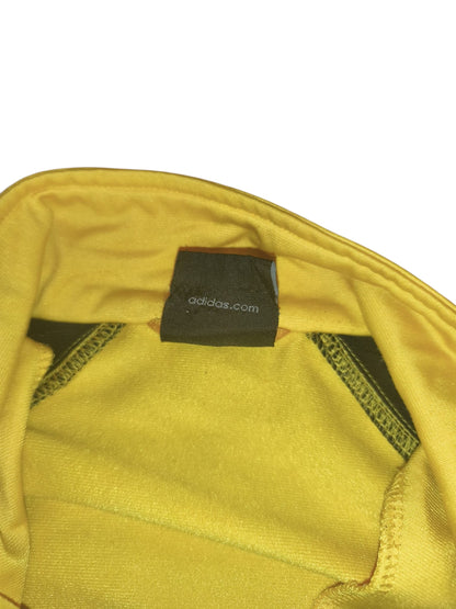 Vintage 2002 Adidas Åsbro GoIF Golf Magic Track Jacket Yellow Black Men's Size M