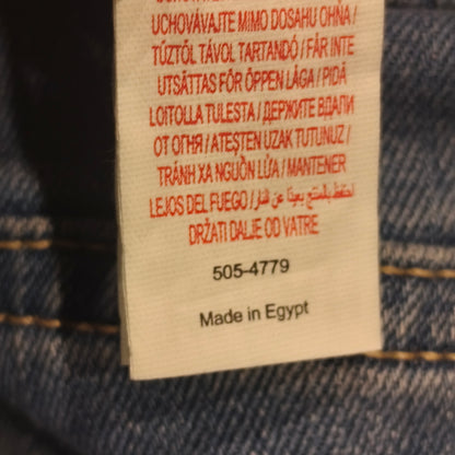 F&F Women Floral Embroidered Jeans Blue Stretch Skinny Raw Hem UK 10 US 6 EUR 38