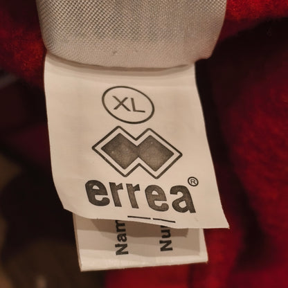 Errea SV ARC Alphen Aan Den Rijn Red Soccer Training Top Sweatshirt Mens XL