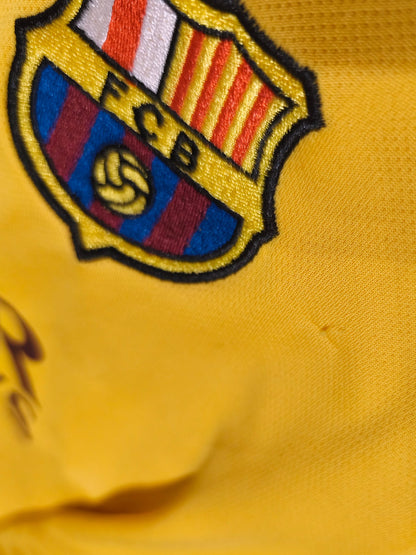 FC Barcelona 2015/16 Away Senyera Kit #11 Neymar Jr - Fan Version Jersey Size L