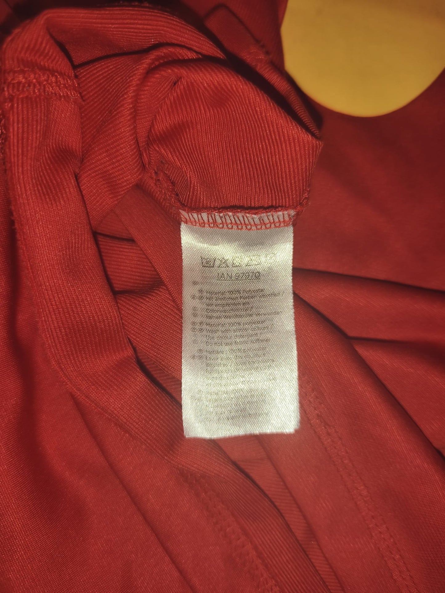 Spain FIFA World Cup 2014 Brasil Fan Shirt Jersey Red España #10 Size XL