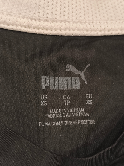 PUMA Vasteras SK Football Shirt Size XS Black VSK Sweden Jersey Top Triko No. 21
