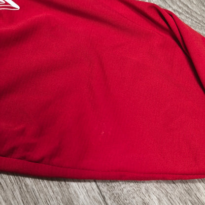 Umbro EPS Espoo Football Shirt Soccer Jersey Red Long Sleeve Size XS #6