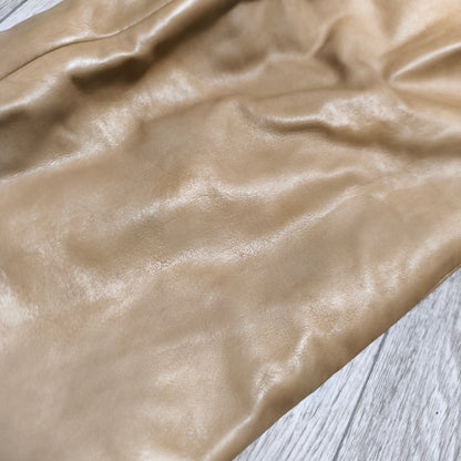 Tiger of Sweden Mens Tan Beige Soft Leather Blazer Jacket Two Button Coat