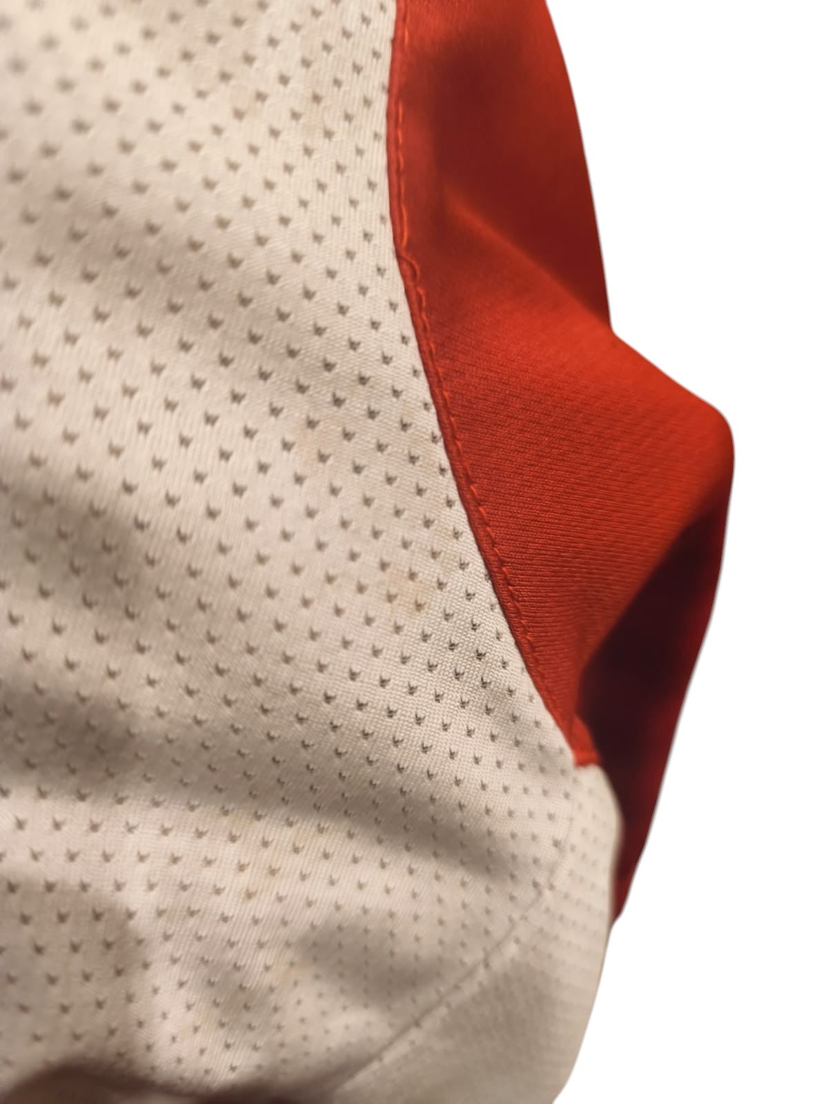 Vintage Umbro Rival Football Jersey Shirt Red White #7 Size M L Rare Soccer