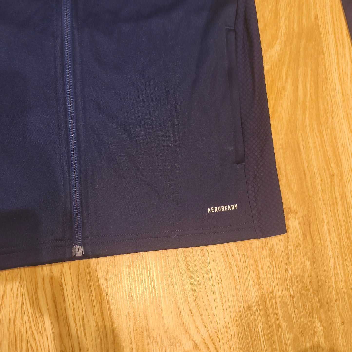 Adidas Aeroready Track Jacket Navy Blue Youth XL 15-16Y 176cm Lena Lensbygda
