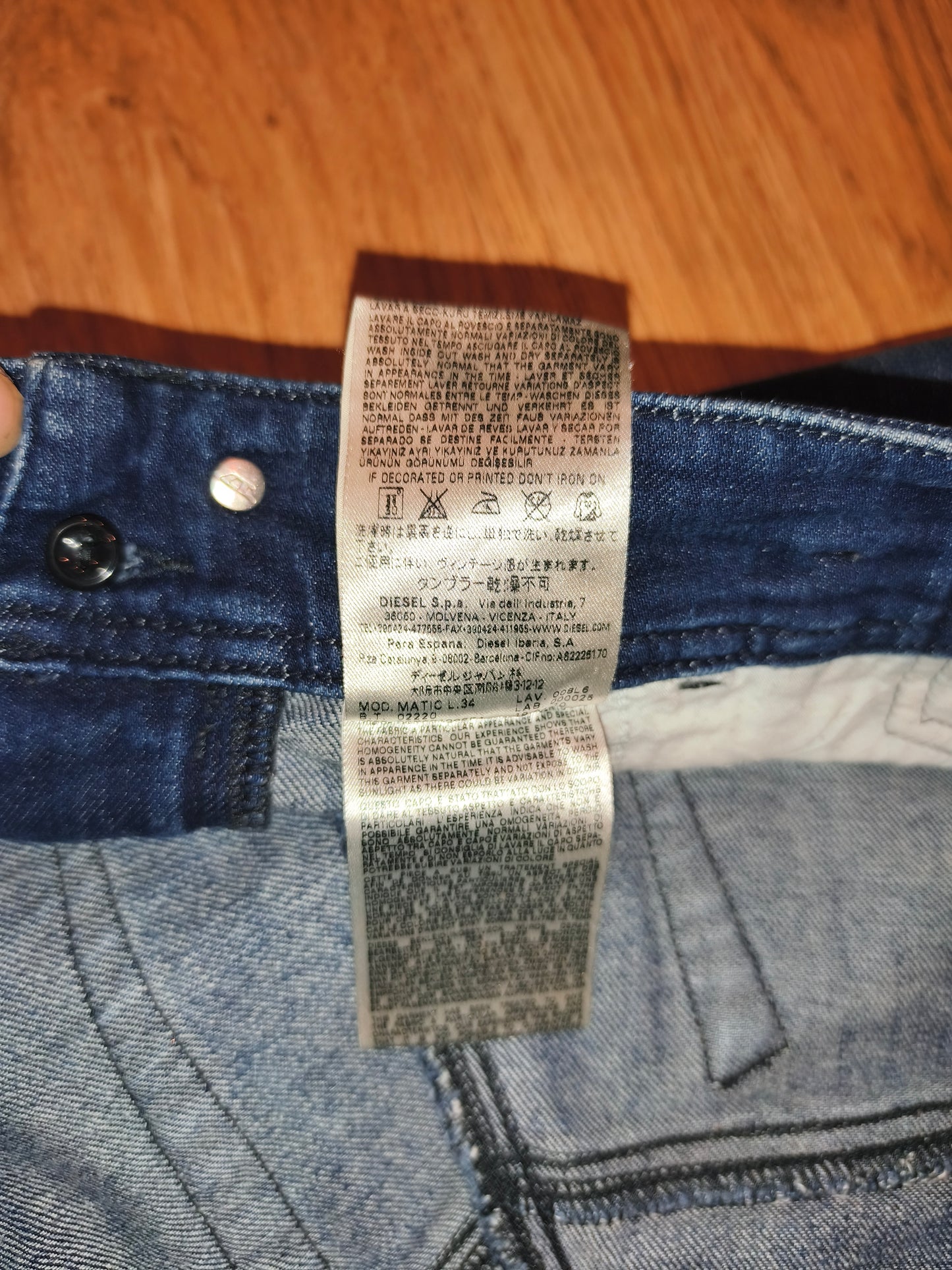 Vintage Diesel "Matic" Low Rise Slim Skinny Jeans | W28 L34