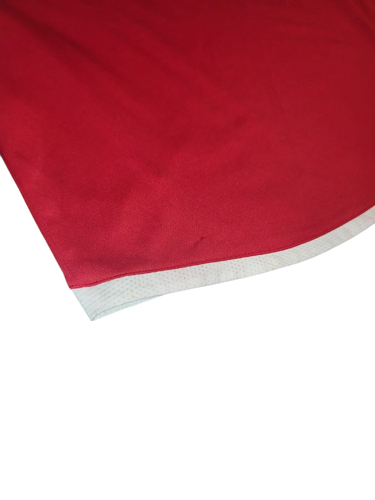 Vintage Umbro Rival Football Jersey Shirt Red White #7 Size M L Rare Soccer