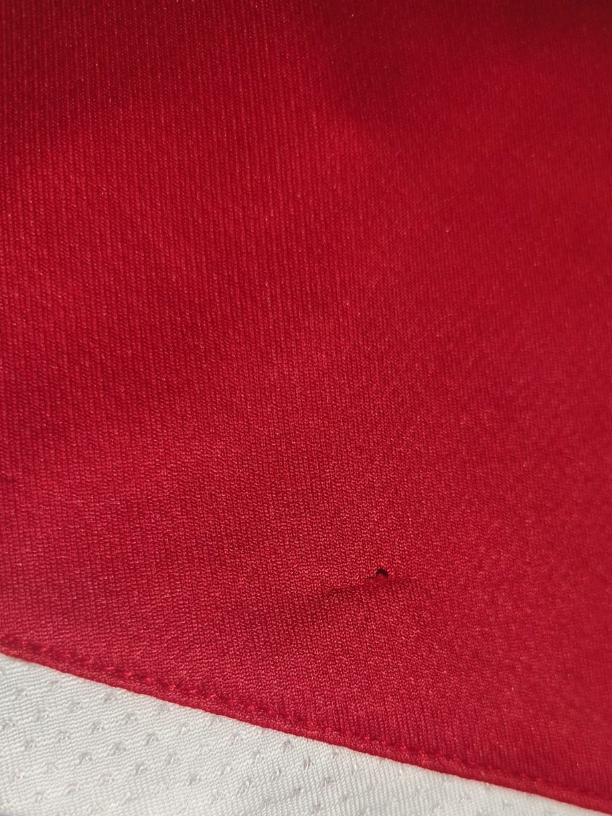 Vintage Umbro Rival Football Jersey Shirt Red White #7 Size M L Rare Soccer