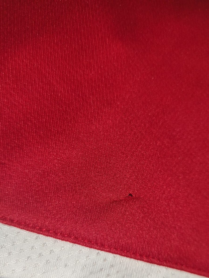 Vintage Umbro Rival Football Jersey Shirt Red White #7 Size M L Rare Soccer