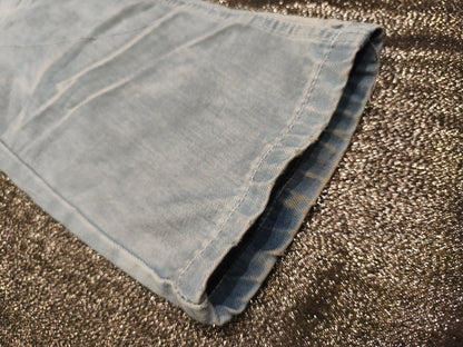 J Rag Famous Denim Mens Blue Jeans Size 30 Distressed Studded Y2K JR3117