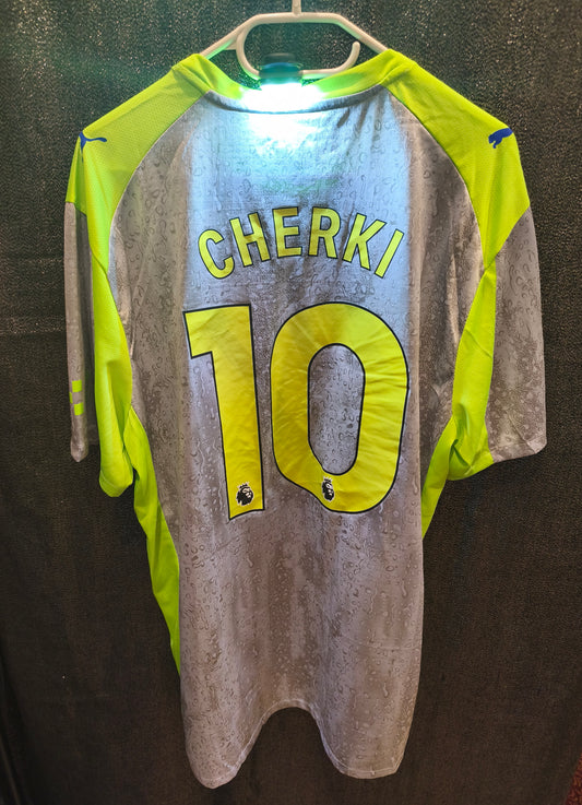 Puma Manchester City Cherki 10 Authentic Jersey Rain Or Shine Shirt Mens Sz 4XL