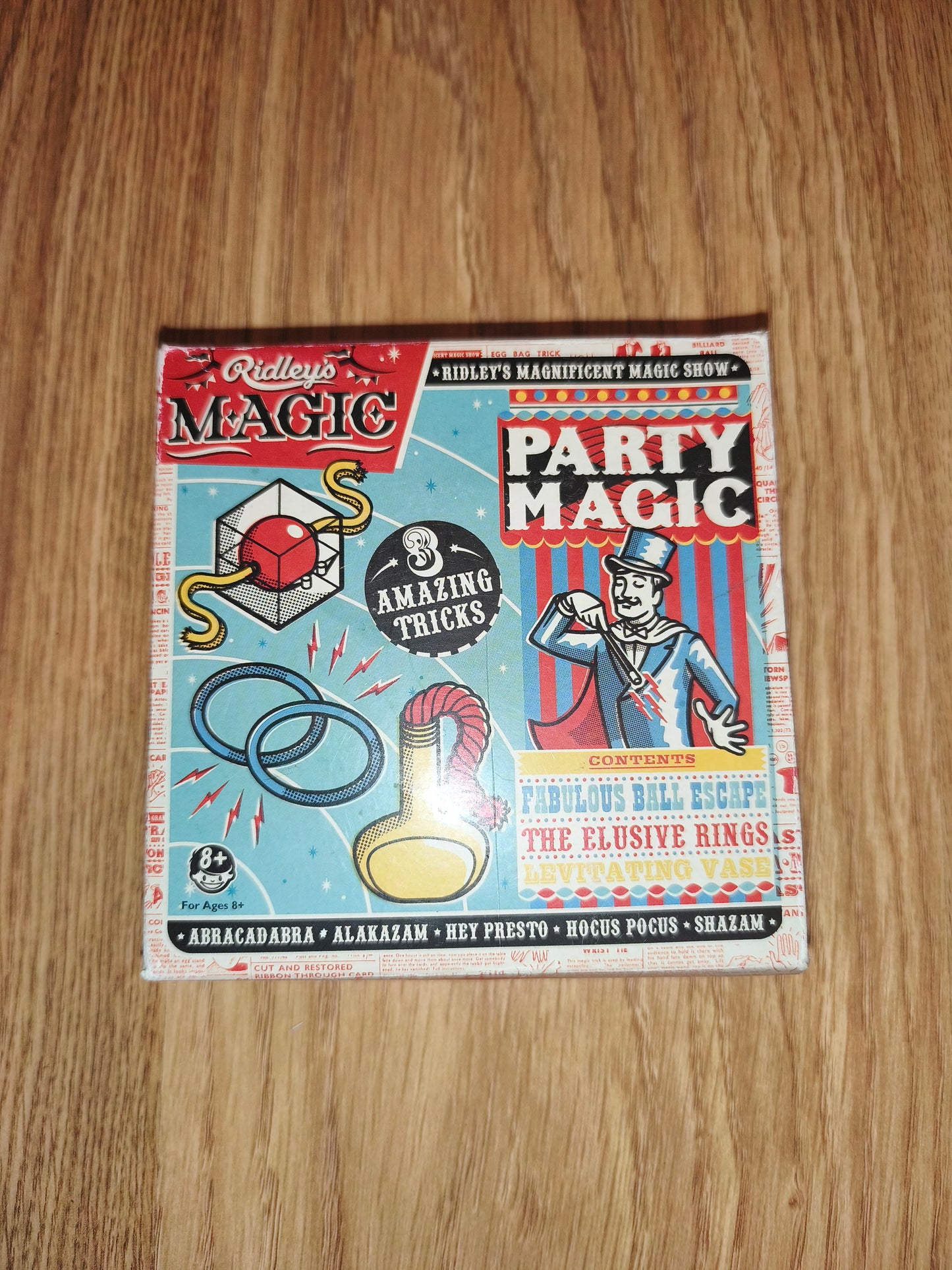 Ridley’s Magic "Party Magic" Set – 3 Classic Beginner Magic Tricks
