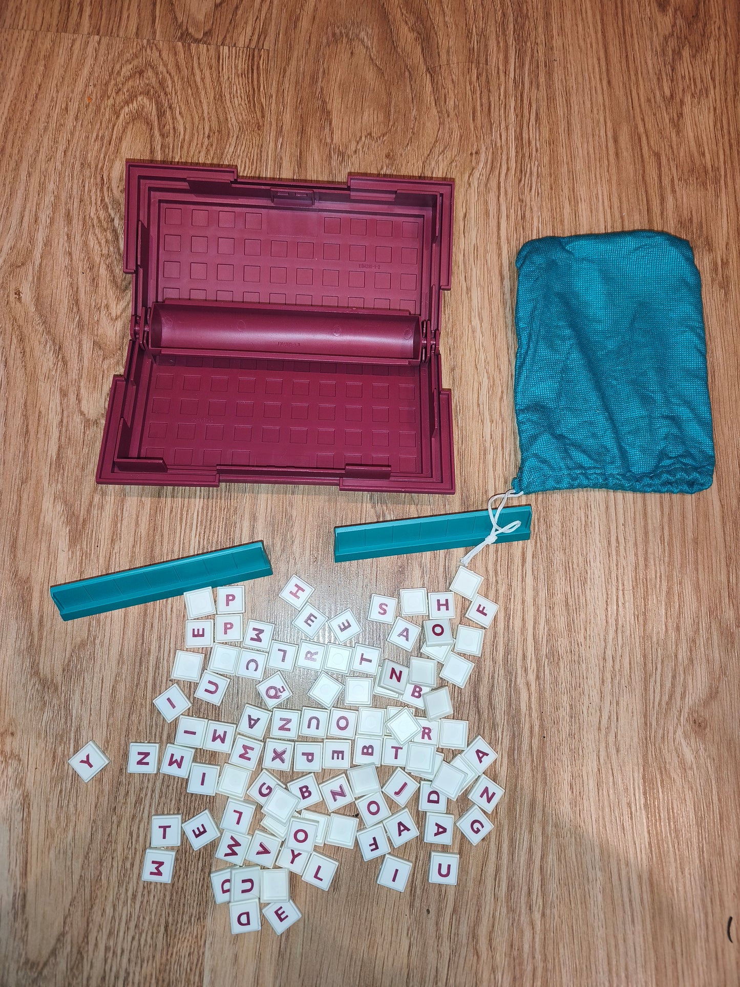Travel Scrabble Edition – Incomplete Set for Parts or Casual Play