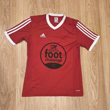 Adidas Red Soccer Jersey CA Mozaic Foot Challenge FFF French Shirt #9 Size M