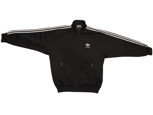Vintage Adidas Trefoil Track Jacket 90s - Black & White - Size D4 / F168
