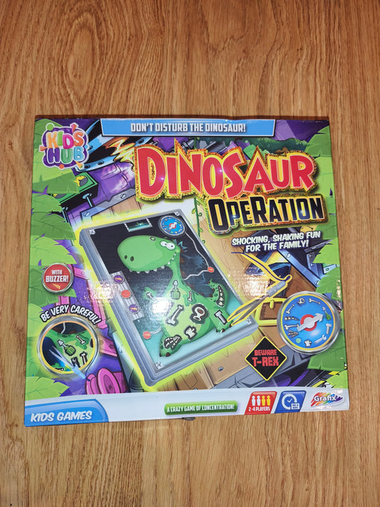 Kids Hub Dinosaur Operation Board Game – Steady Hand Skill Challenge