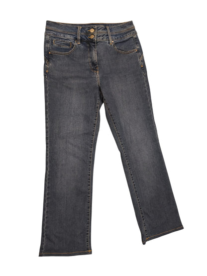 NEXT Women’s Bootcut Jeans High Rise Lift Slim & Shape Dark Blue Size UK 12L EU