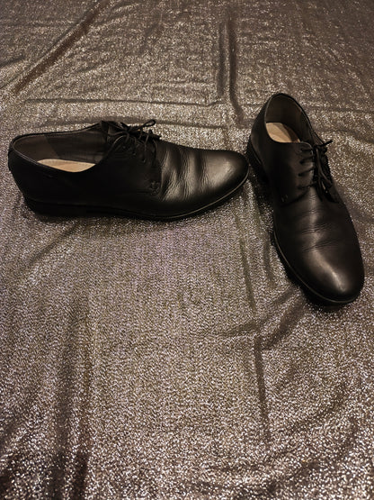 Vagabond Shoemakers Black Leather Derby Shoes Men's Size 41 Lace Up Business