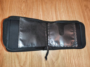 Vintage Case Logic CD/DVD Media Wallet | Black Nylon Zippered Storage Case (Holds 12 Discs)