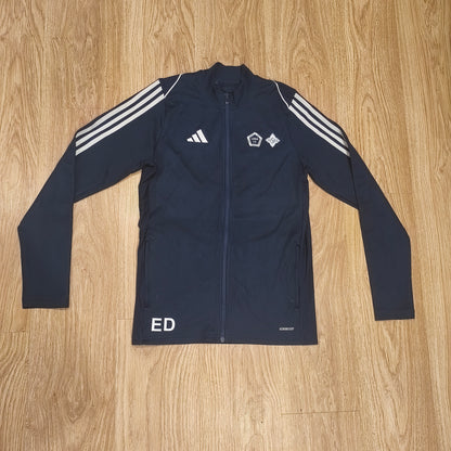Adidas Aeroready Track Jacket Navy Blue Youth XL 15-16Y 176cm Lena Lensbygda