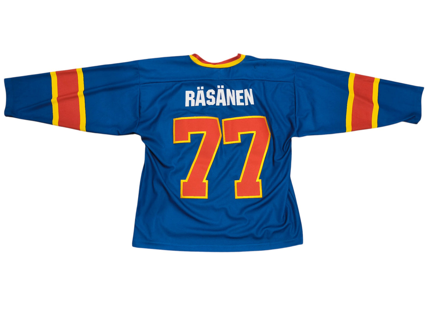 Jokerit Helsinki KHL Hockey Jersey #77 Rasanen Size M Autographed Signed Karren
