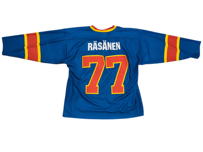 Jokerit Helsinki KHL Hockey Jersey #77 Rasanen Size M Autographed Signed Karren
