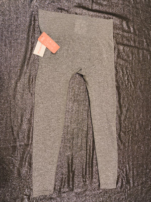 Primark Work Out nahtlose Leggings, graumeliert - XL (UK 18/20) - neu mit Etikett