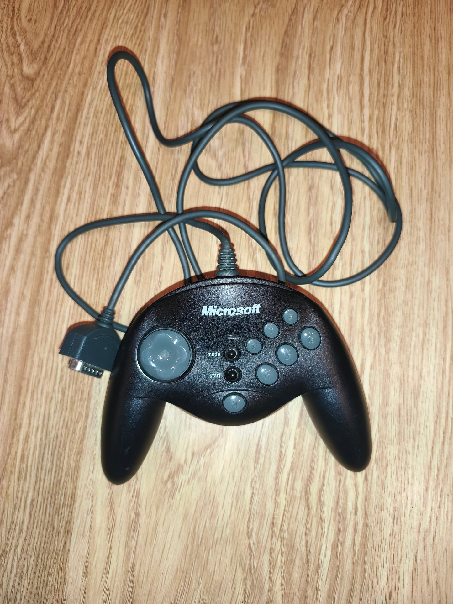 Vintage Microsoft SideWinder Game Pad (Part 90873) | 15-Pin Game Port | Untested / As-Is