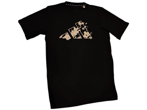 adidas AEROREADY Men's Graphic Logo T-Shirt Black IJ9601 Size