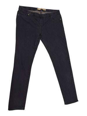 Denim Co. Women’s Dark Wash Pull-On Jeggings Skinny Jeans - Size UK 18 / US 14