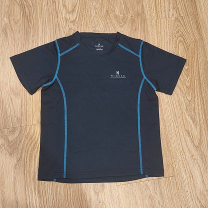 Hi Gear Kids Navy Blue Short Sleeve T-Shirt Size 7/8 Years Sports Active Top