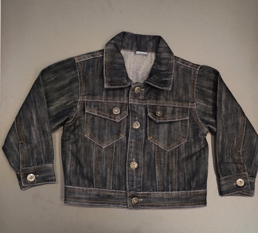 Blue Moon Dark Wash Denim Trucker Jacket Toddler | Size 24-30M / 28