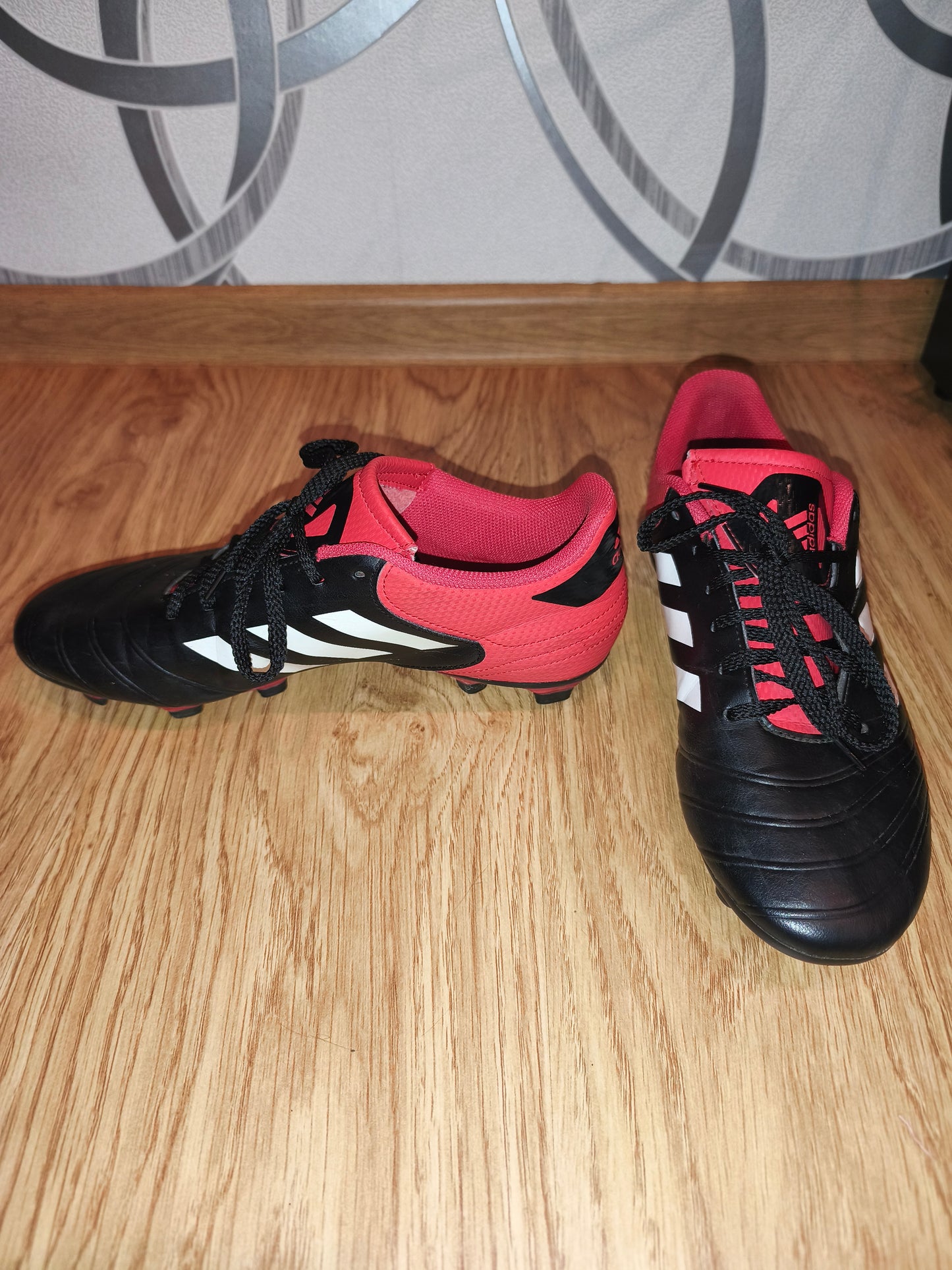 Adidas Copa 18.4 FxG Men's Soccer Cleats (Black/Red) – EUR 42 / UK 8