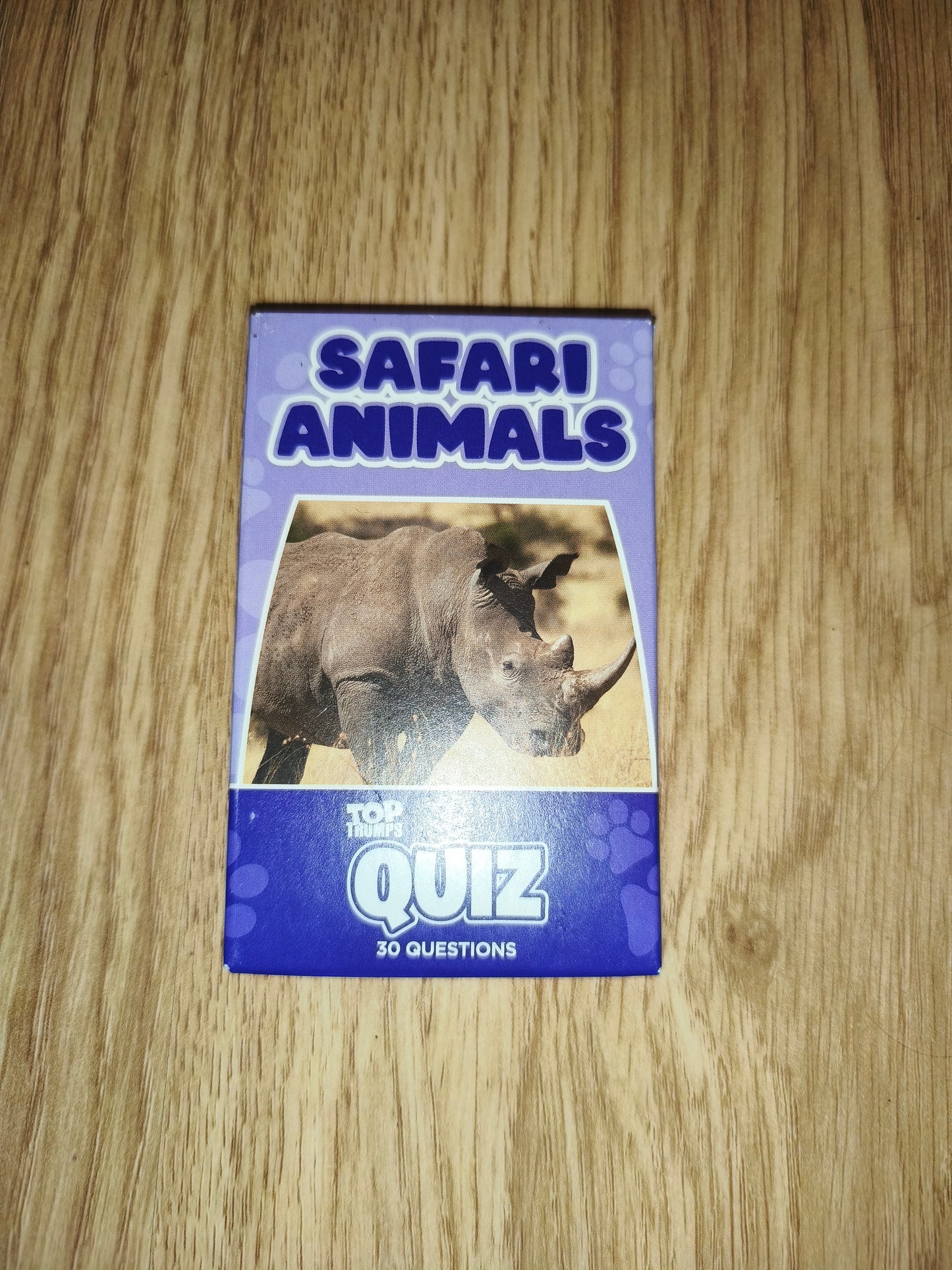 Top Trumps Safari Animals Quiz – 2021 McDonald's Happy Meal Edition (30 Questions)