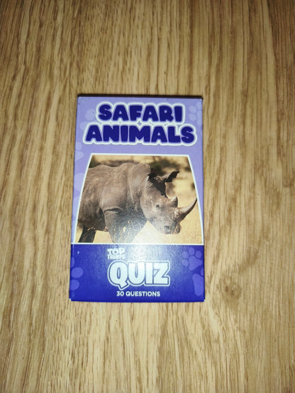 Top Trumps Safari Animals Quiz – 2021 McDonald's Happy Meal Edition (30 Questions)