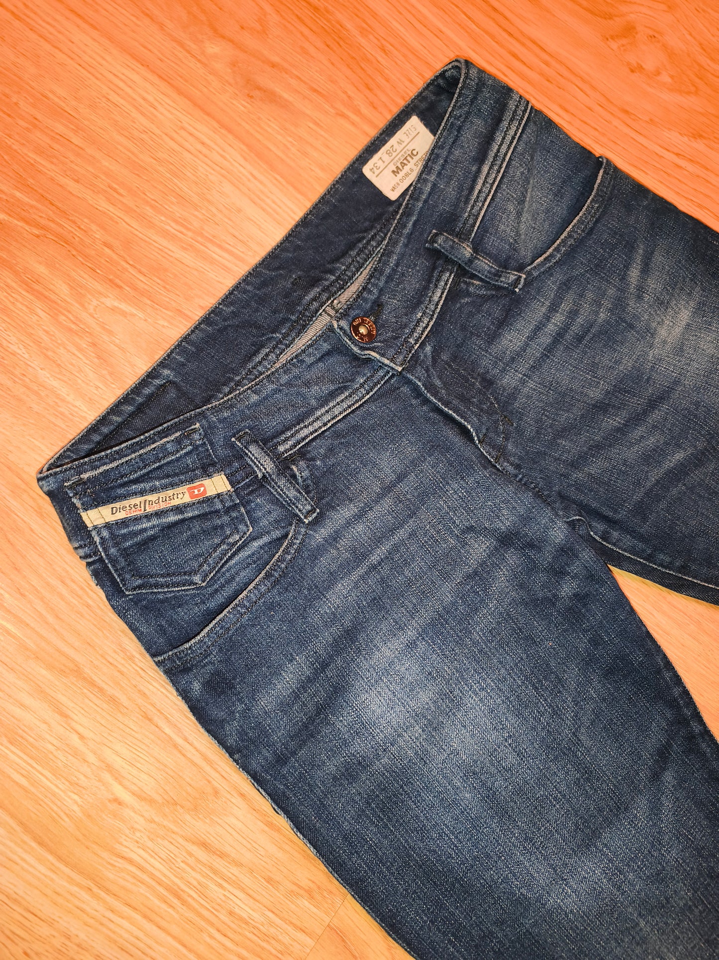 Vintage Diesel "Matic" Low Rise Slim Skinny Jeans | W28 L34