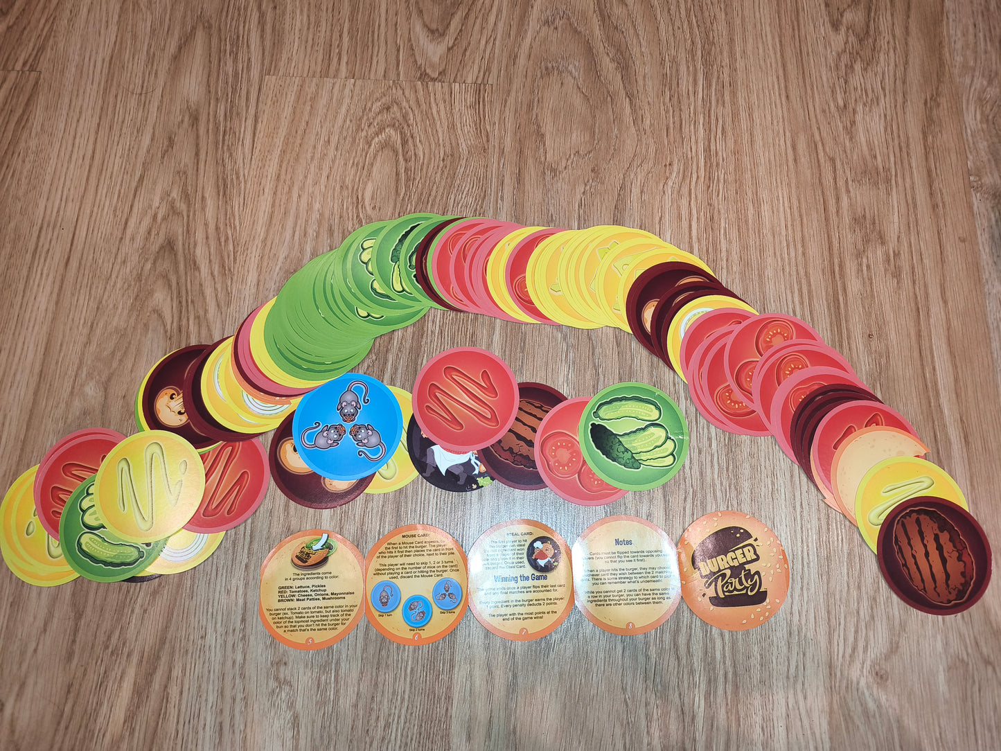 Goliath Burger Party Fast-Paced Family Card Game | Complete Card Deck & Rules