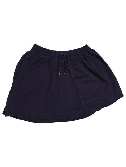 Polo Ralph Lauren Girls Navy Blue Cotton Knit Skort Size 14 Drawstring Waist