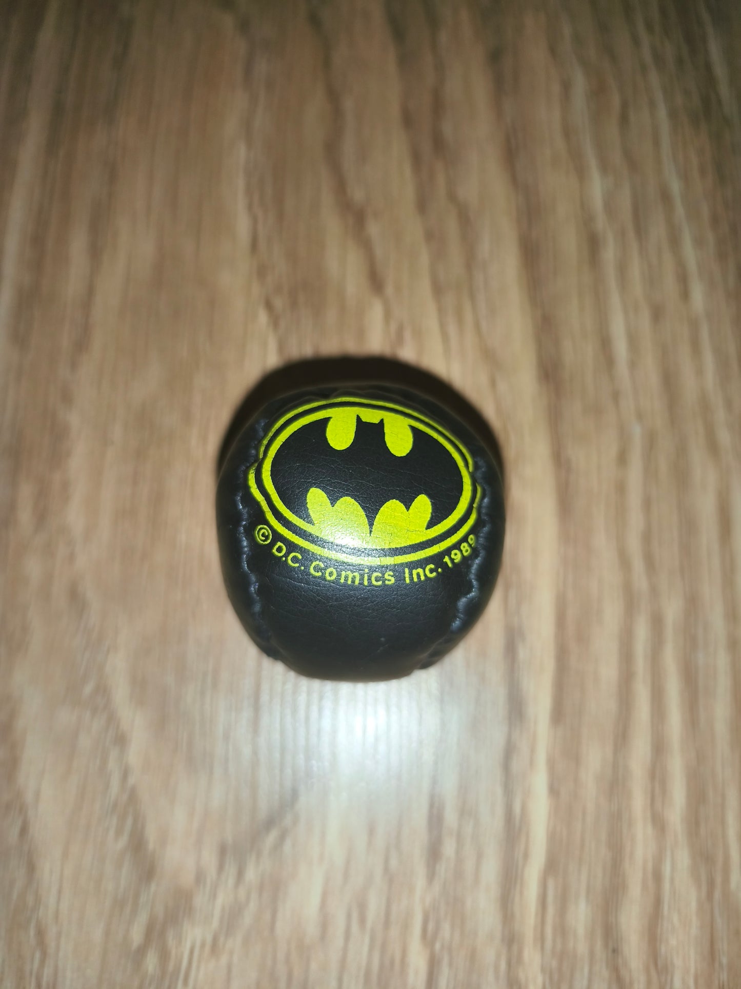 Vintage 1989 Batman Hacky Sack / Footbag | DC Comics Memorabilia | Stress Ball