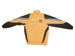 Vintage 2002 Adidas Åsbro GoIF Golf Magic Track Jacket Yellow Black Men's Size M