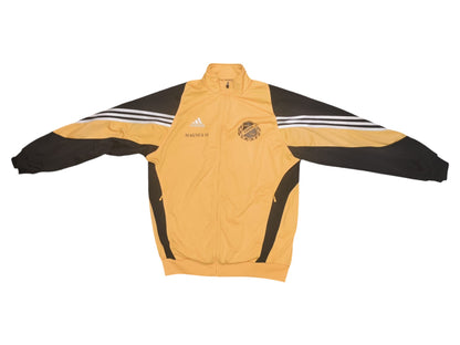 Vintage 2002 Adidas Åsbro GoIF Golf Magic Track Jacket Yellow Black Men's Size M