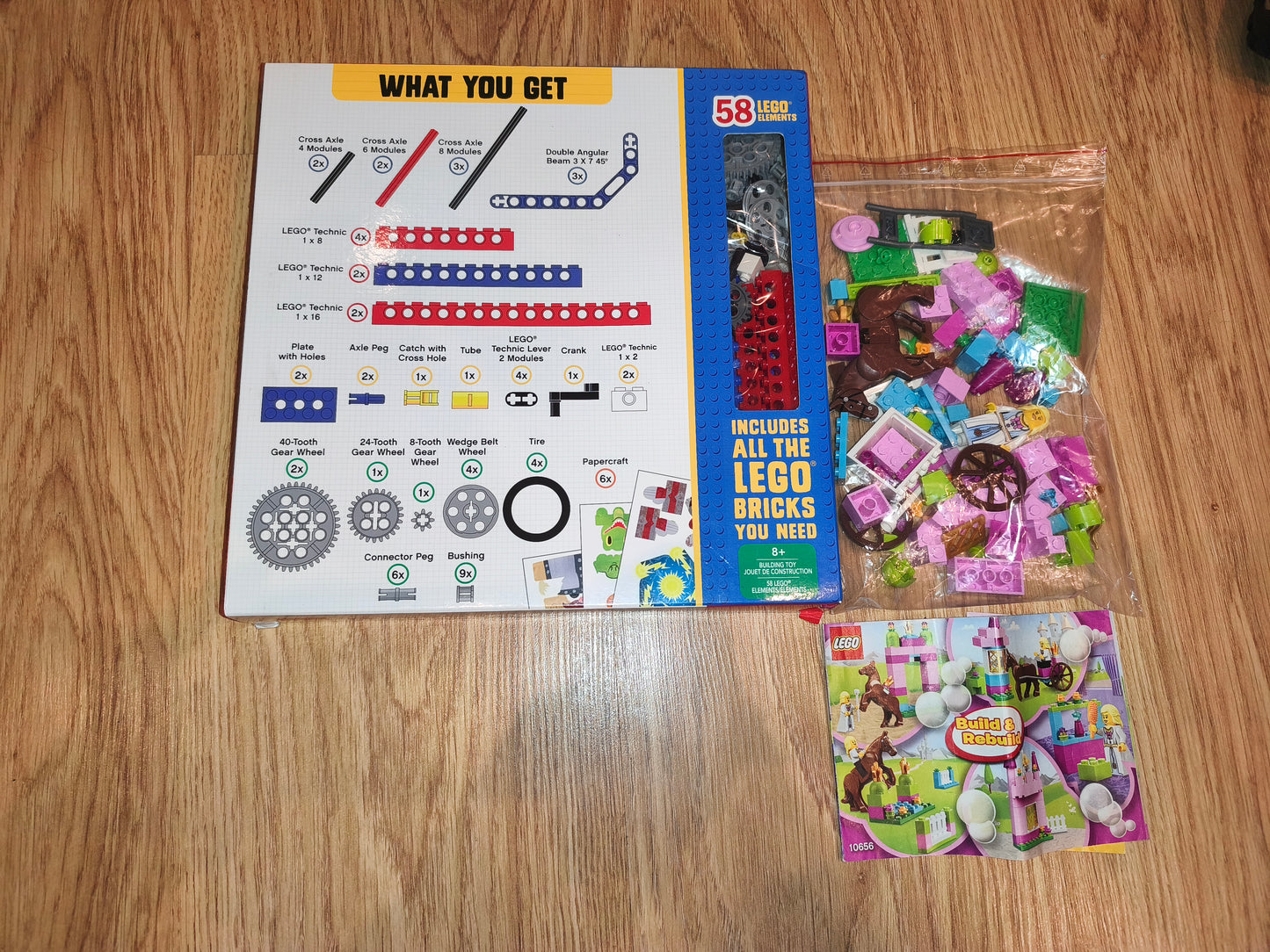 LEGO Bundle: Klutz LEGO Gadgets Activity Kit & 10656 My First Princess