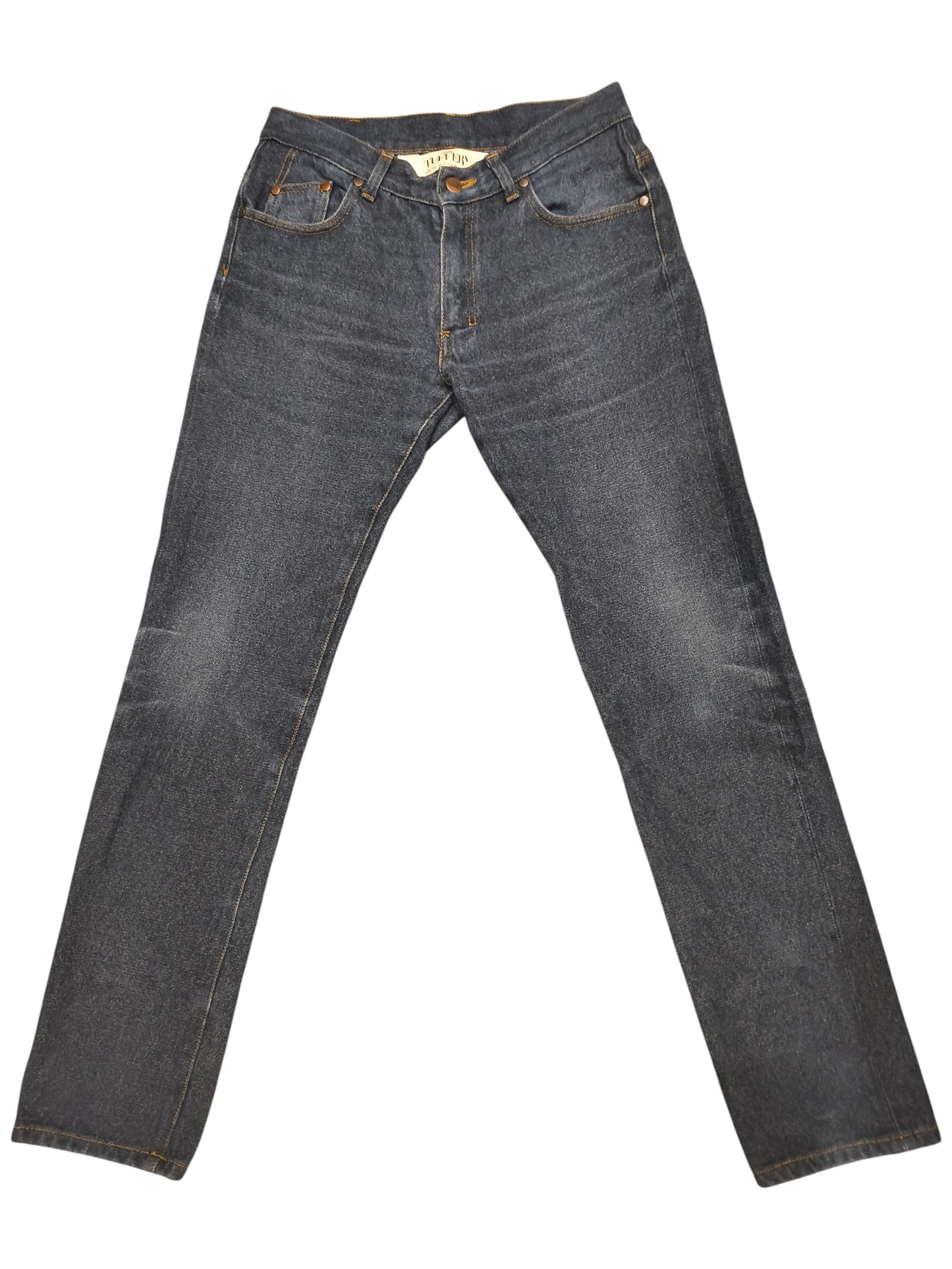 Atelier Tuffery France Raw Denim Jeans - 45% French Wool Blend - Size 42 (US 32)