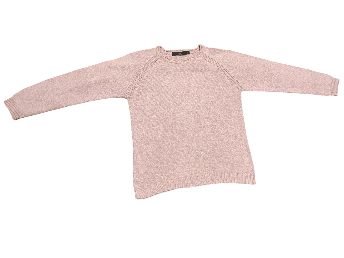 ISLE Essentials Lilac Cotton Jumper Size M 14-16 Edinburgh Woollen Mill Purple