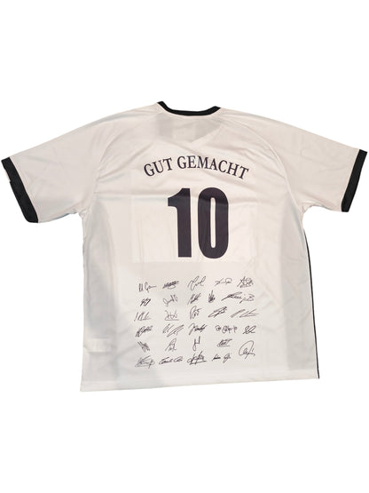 Adidas DFB Germany Bitburger Promo Shirt 1992-2012 Signatures Size L/XL BNWT
