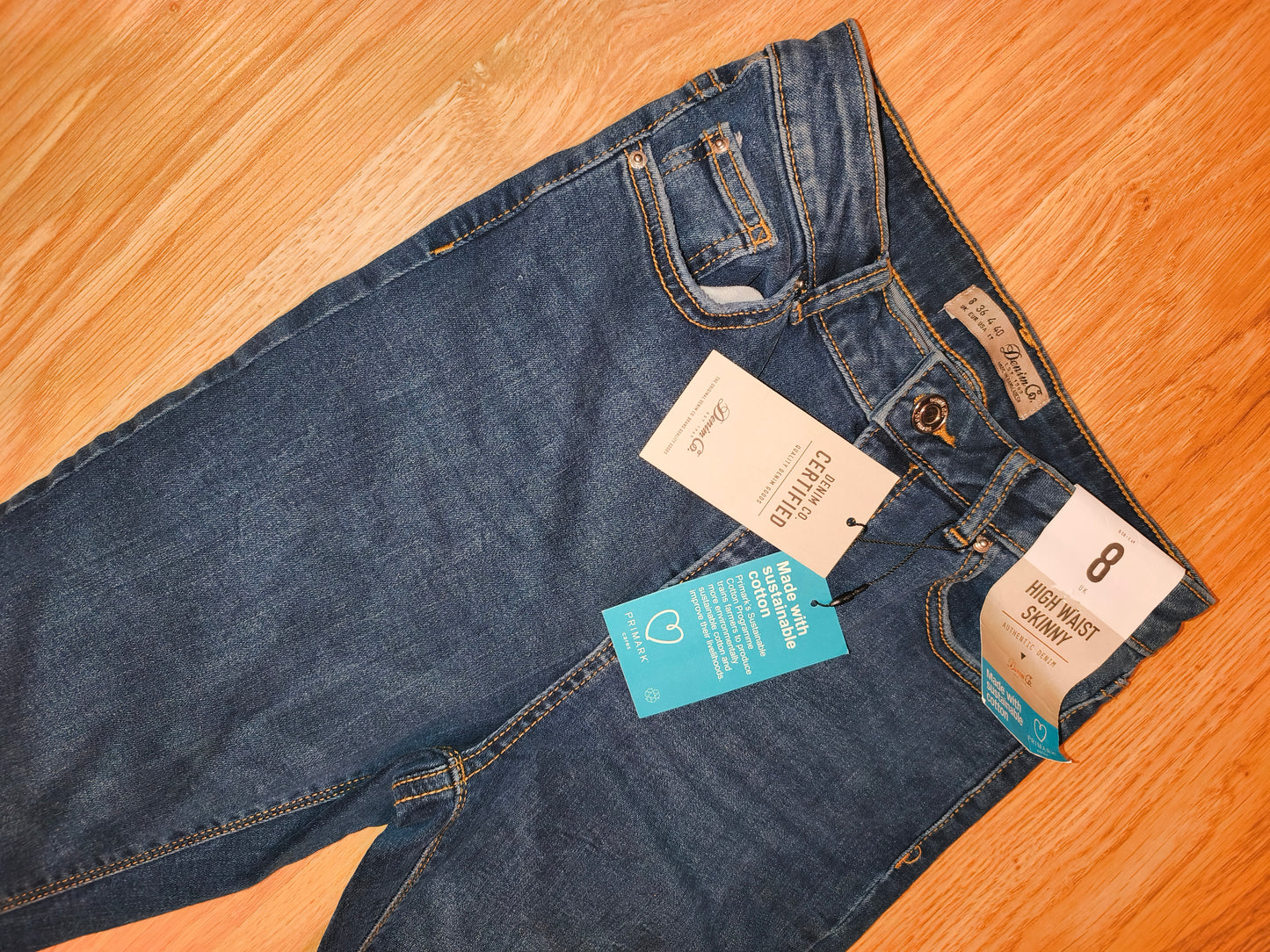 Denim Co. High Waist Skinny Jeans – New With Tags (UK 8)
