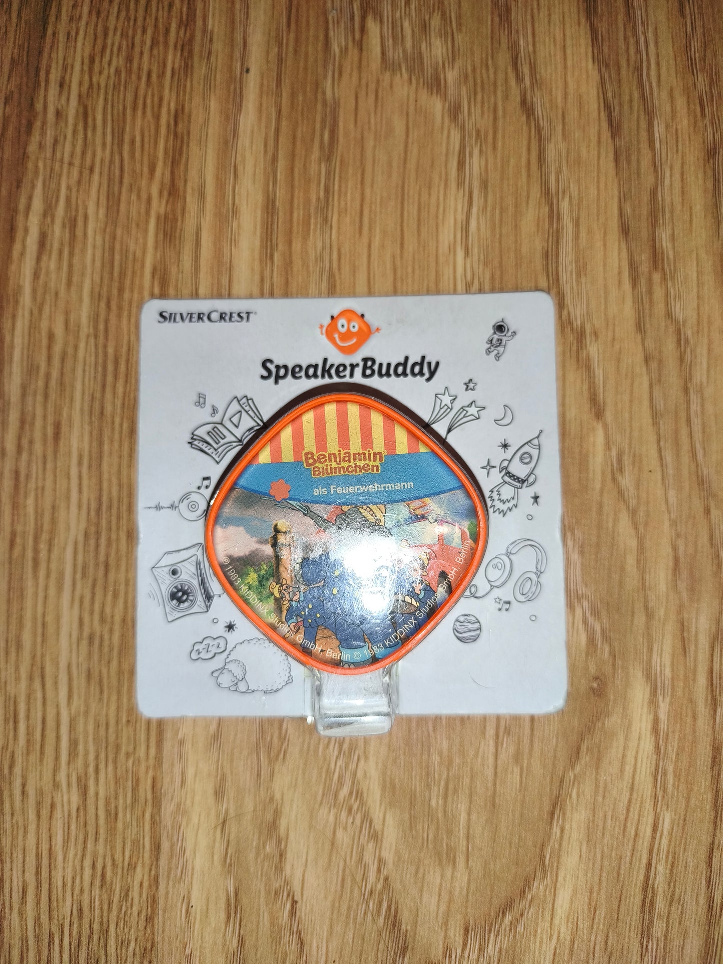 SilverCrest SpeakerBuddy Audio Coin - Benjamin Blümchen als Feuerwehrmann